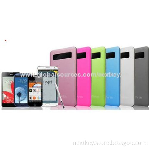 Factory Ultra Slim Power Bank with 4,500mAh Capacity, Dual USB, Output 5V, 2A